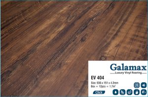 Sàn nhựa giả gỗ Galamax EV404