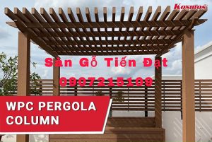 Công trình hoàn thiện sân vườn gỗ nhựa ngoài trời Composite