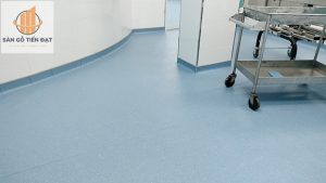 Công trình sàn nhựa kháng khuẩn bệnh viện Tai Mũi Họng
