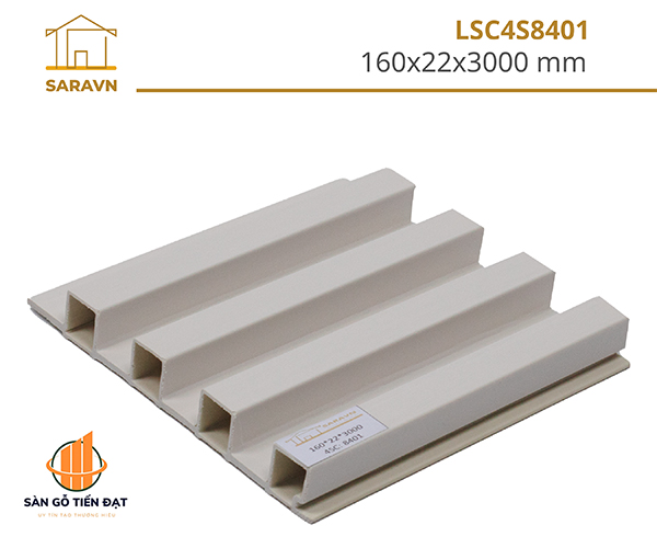 Tấm ốp tường trần lam sóng cao 4 sóng SARA Tấm ốp tường trần lam sóng cao 4 sóng SARA