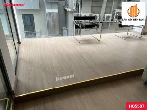 Thi công sàn gỗ công nghiệp Povar Việt Nam cốt xanh